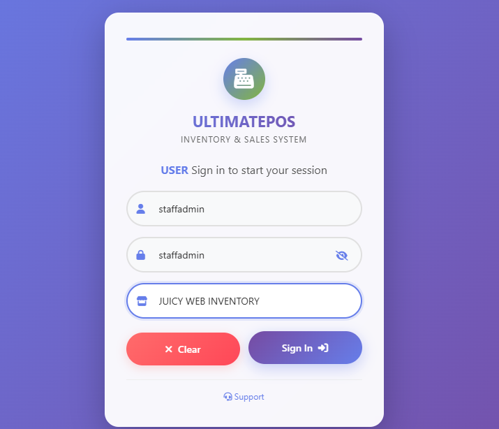 Daily Operations Login